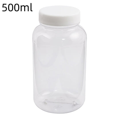 Clear PVC Wide-Mouth Bottles