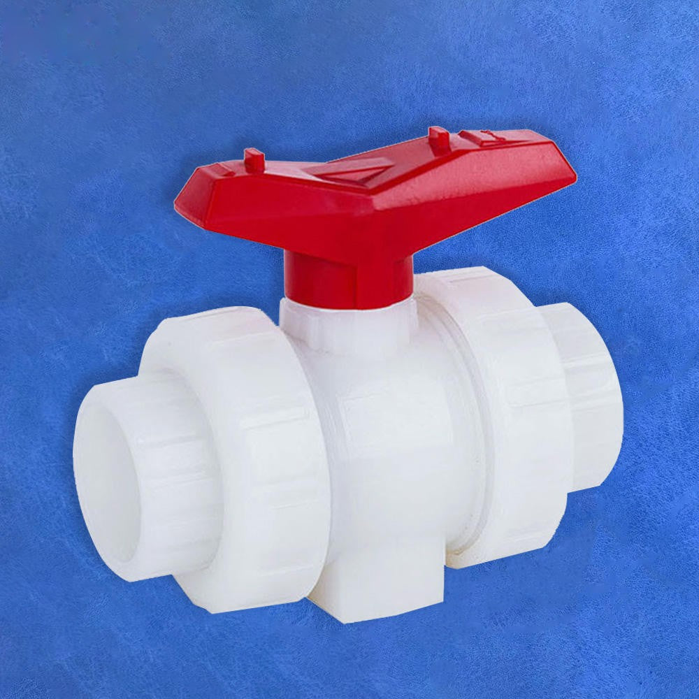 PVDF 3-Way Ball Valve, DN15