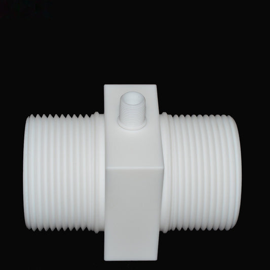 PTFE Reducing Union Tube Fitting, Male Threaded