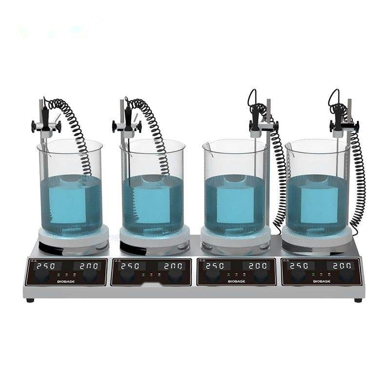 Multi-Position Hotplate Magnetic Stirrer
