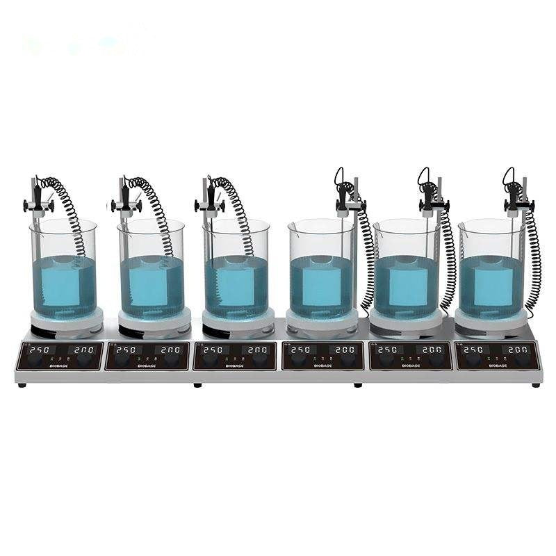 Multi-Position Hotplate Magnetic Stirrer