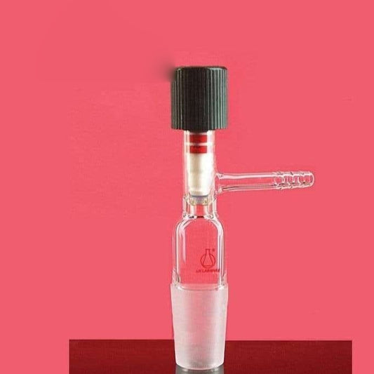 Schlenk Adapter with High Vacuum Valve and Cone Joint