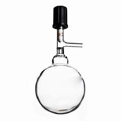 Schlenk Storage Flask with High-Vacuum Valve