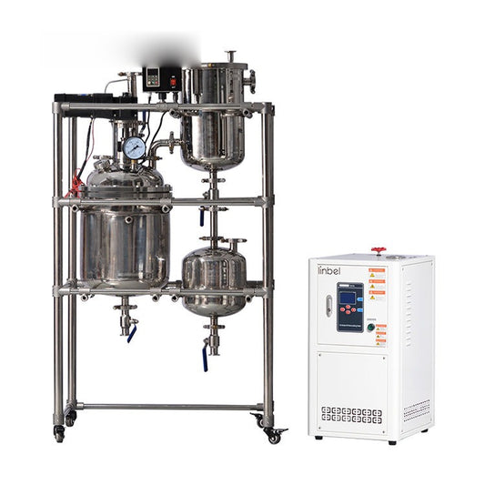 Jacketed Stainless Steel Reactor SSR-20L