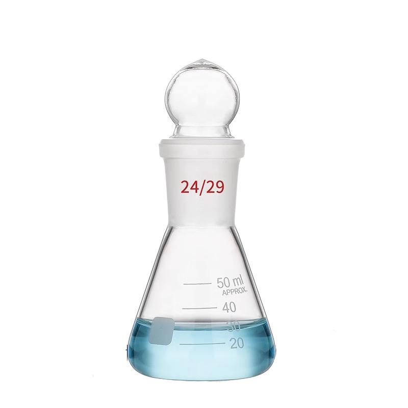 Erlenmeyer Flask with Glass Stopper