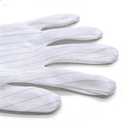 Striped Inner Gloves
