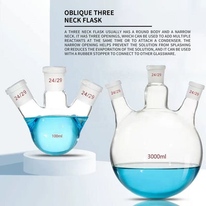 Three Neck Round Bottom Boiling Flask