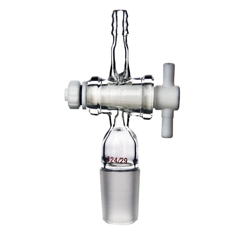 Vacuum Take-Off Adapter with PTFE Stopcock