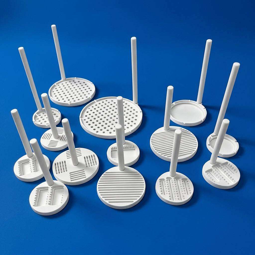 PTFE Cleaning Rack for Lab Vessels (Detachable)