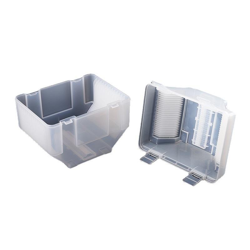 PP Wafer Ring Carrier Box, 12 in (13 Wafers)